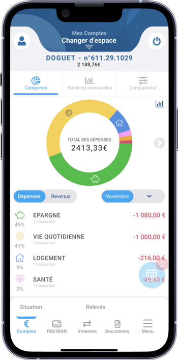 illustration gestion des comptes